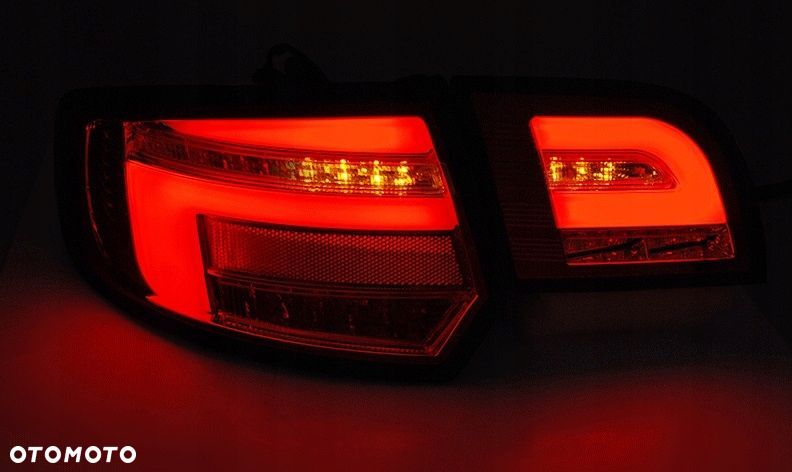 lampy tylne kpl full led bar neon tuning blac audi a3 8p sportback 5d 04-08 - 7