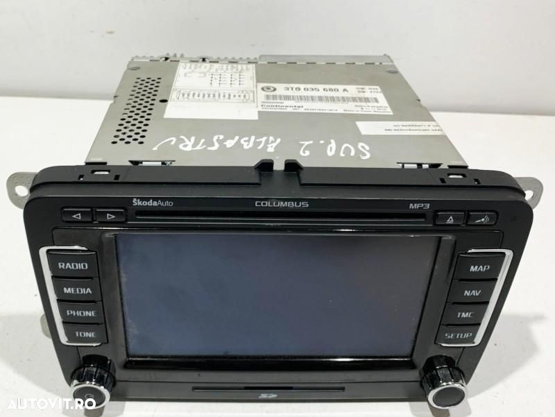 Navigatie Skoda Superb 2 (2008-2013) 3T0035680A - 4
