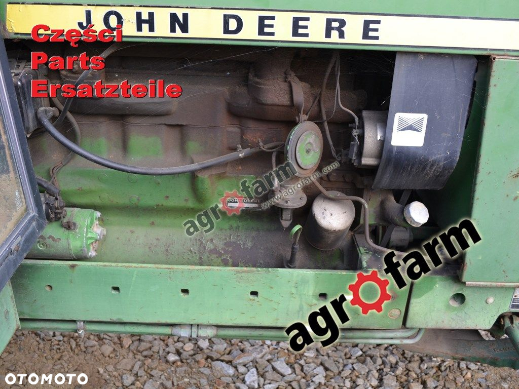 John Deere 3130 części, skrzynia biegów, silnik - 4