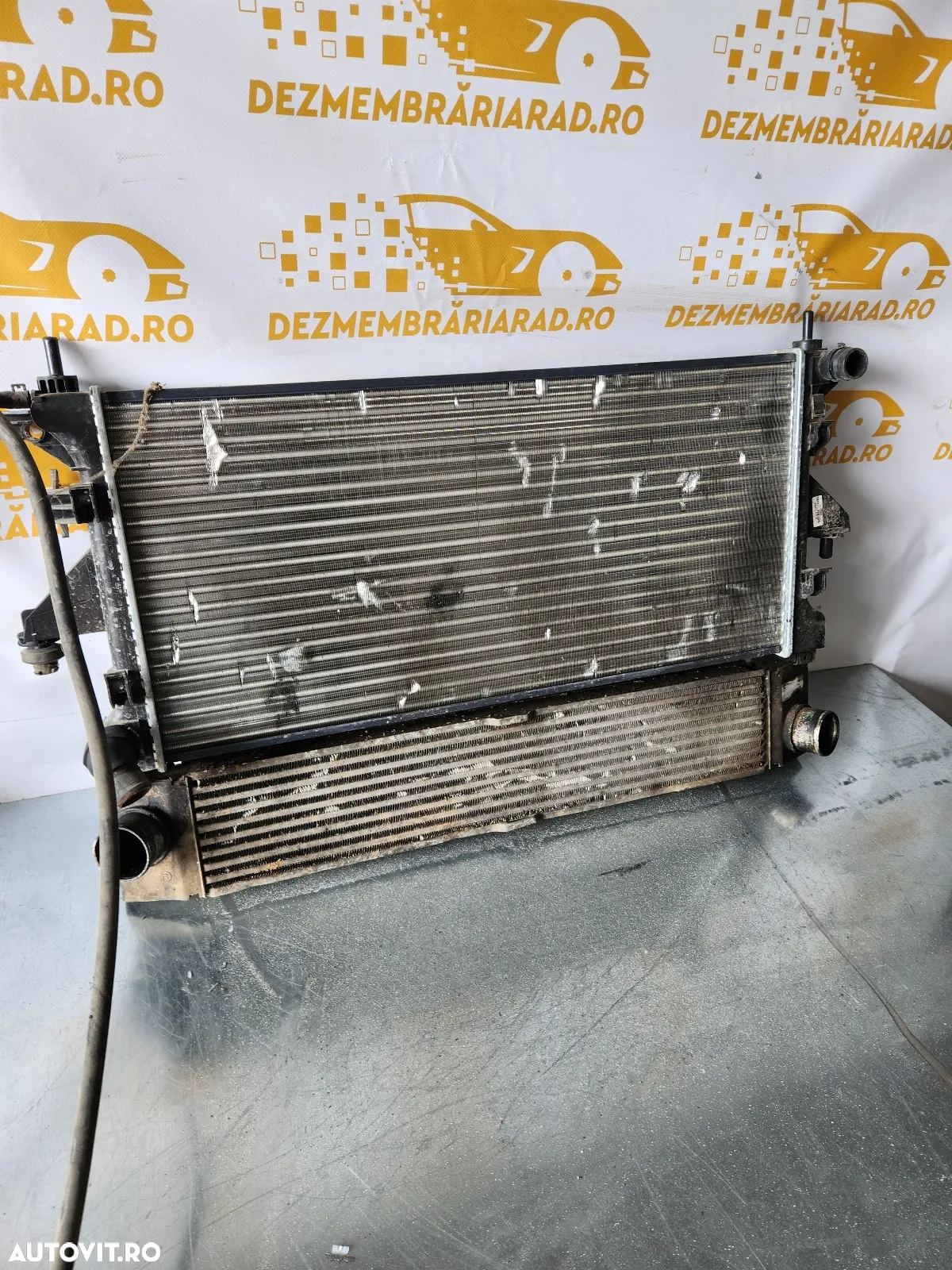 Radiator Racire Apa Antigel Radiator Intercooler Fiat Ducato Peugeot Boxer Citroen Jumper 2.2 Hdi E - 2