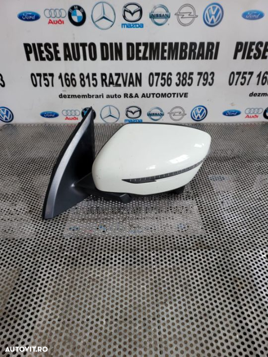 Oglinda Stanga Cu Camera Si Rabatare Electrica Nissan Qashqai II J11 An 2013-2018 Europa - 3