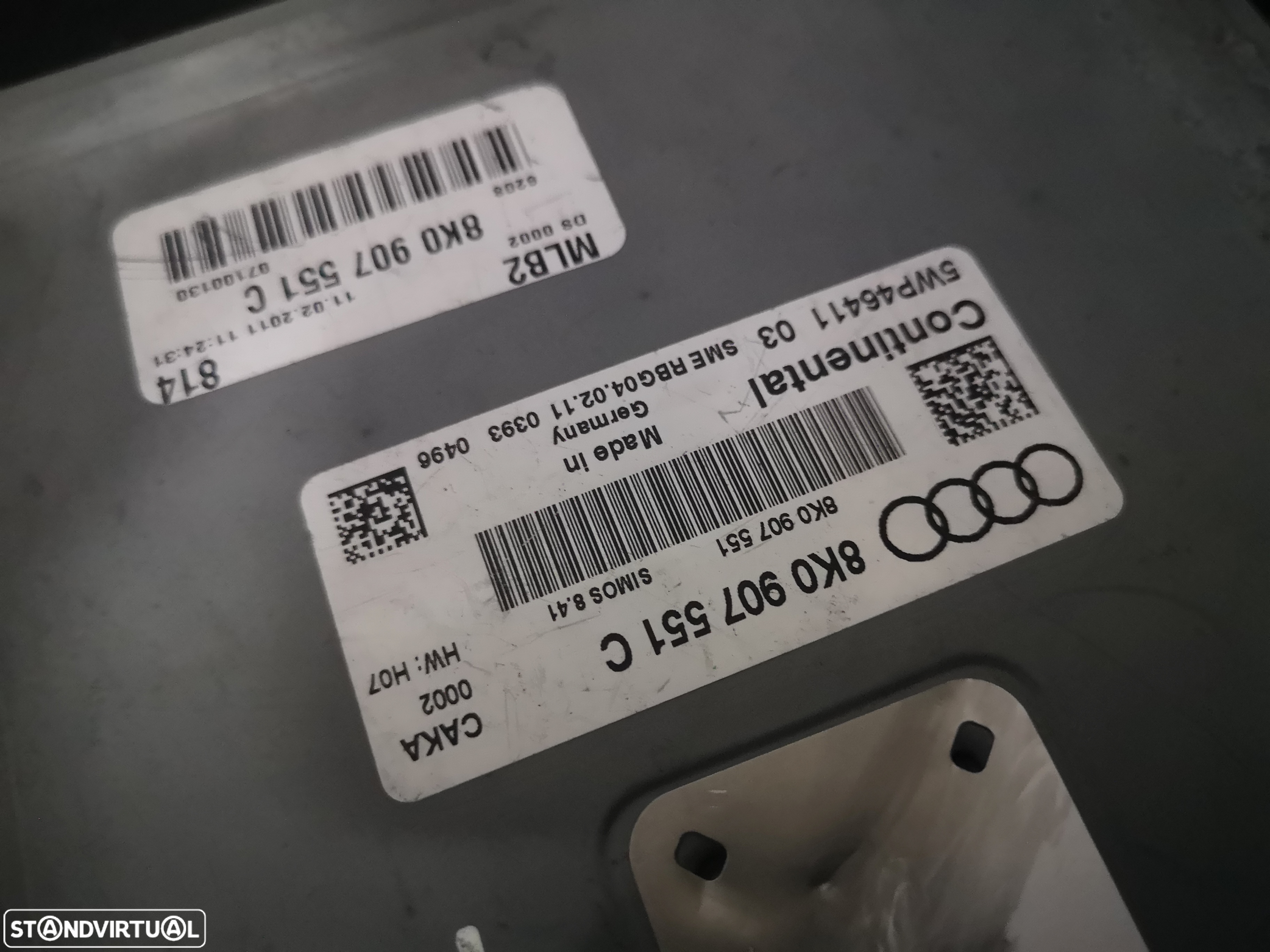 Centralina de motor AUDI S5 RS5 S4 3.0TFSI V6 B8   2008-2012 - 4