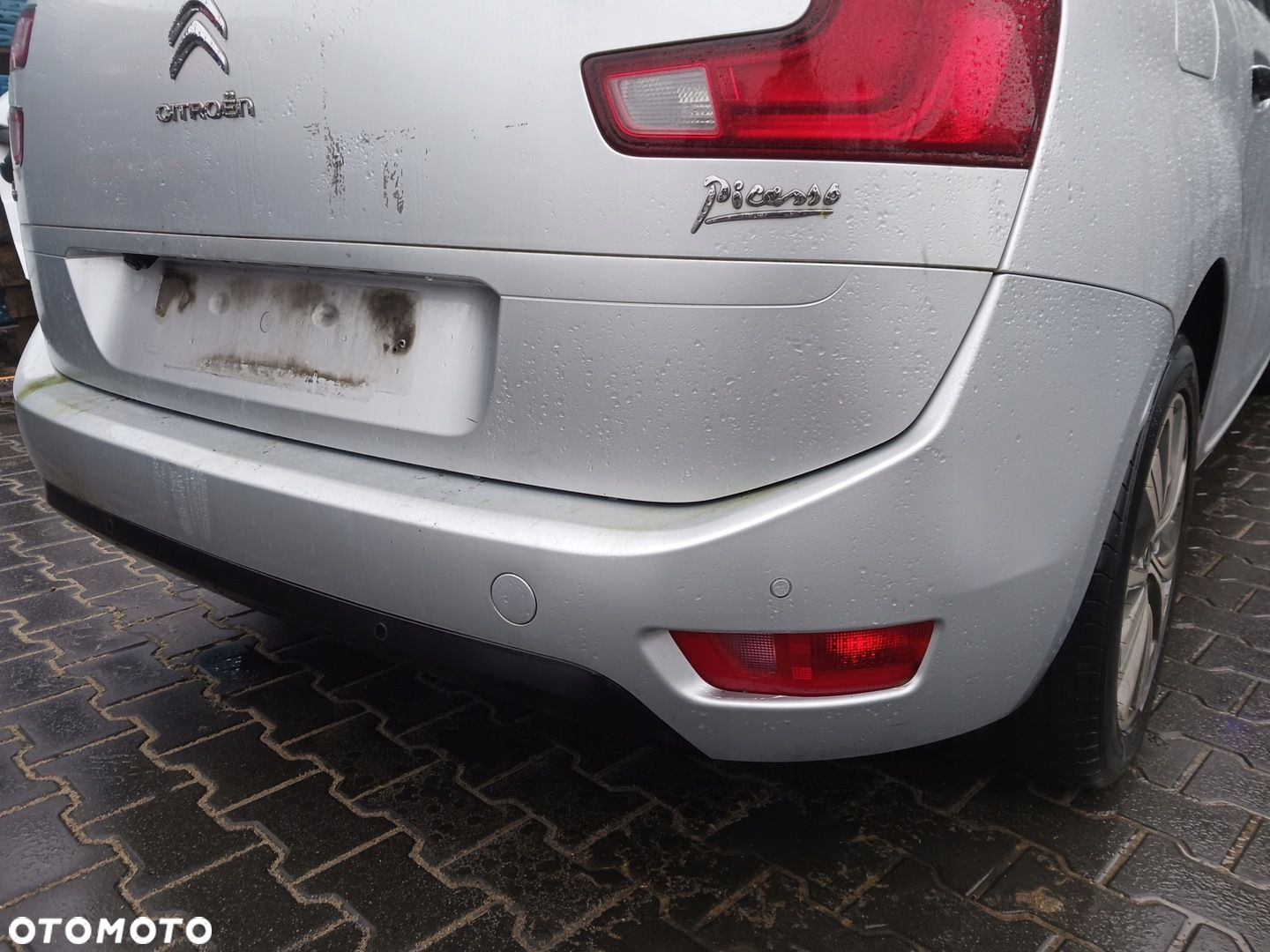 ZDERZAK TYŁ CITROEN C4 GRAND PICASSO II Z PDC 2014 ROK EZRC - 3
