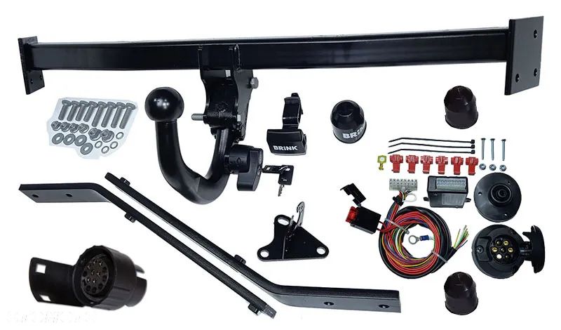 BRINK WERTYKALNY AUTOMATYCZNY HAK HOLOWNICZY do VOLKSWAGEN VW GOLF 5 V 6 VI KOMBI VARIANT - 3