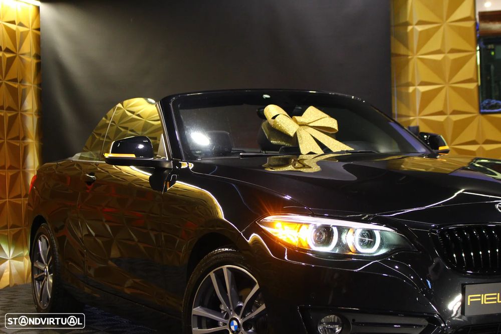 BMW 218 d Cabrio Line Sport Auto — photo 3