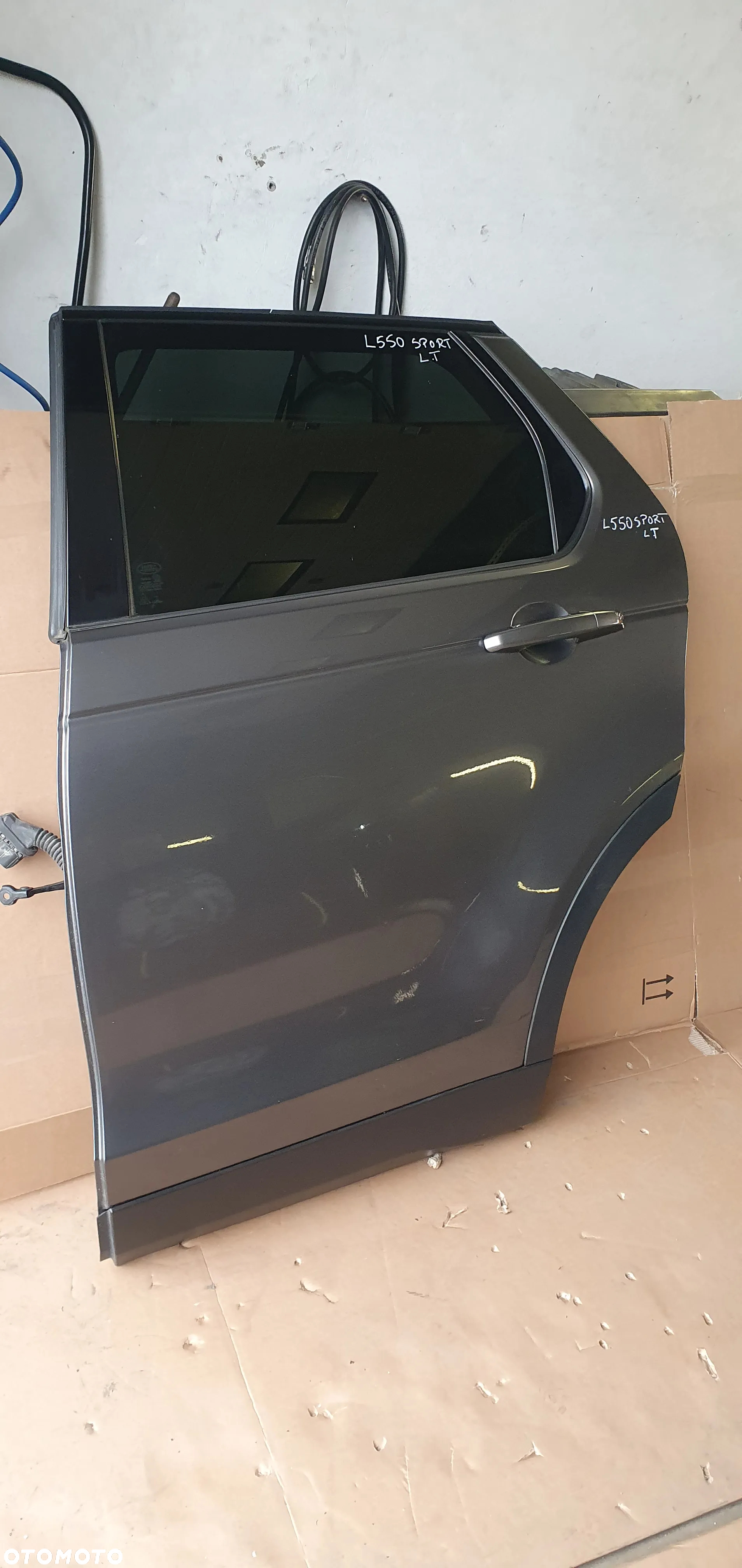 Drzwi lewy tył tylne lewe Land Rover Discovery Sport L550 873 Corris Grey - 7