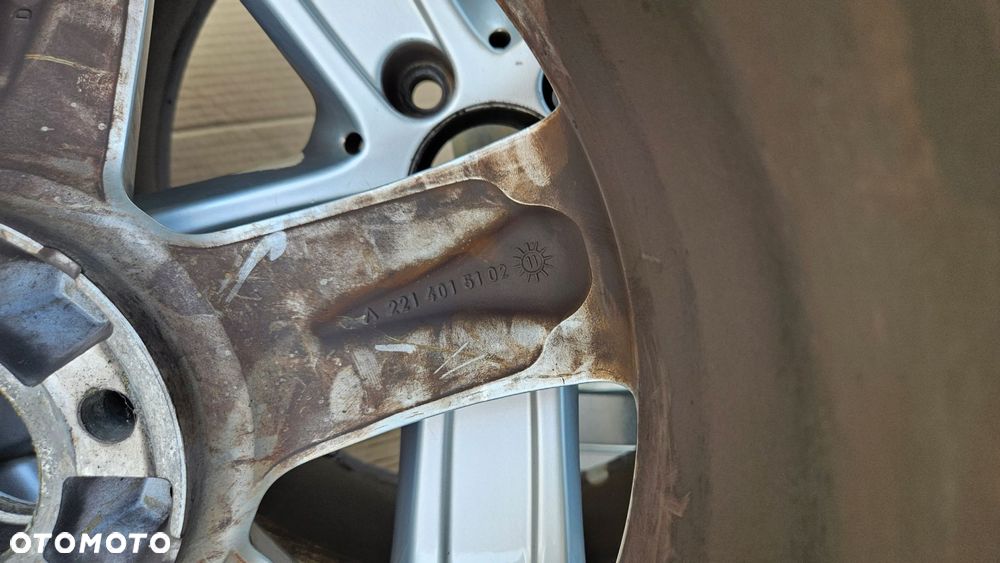 felgi aluminiowe mercedes 8.5jx18" et43 255/45r18 - 11