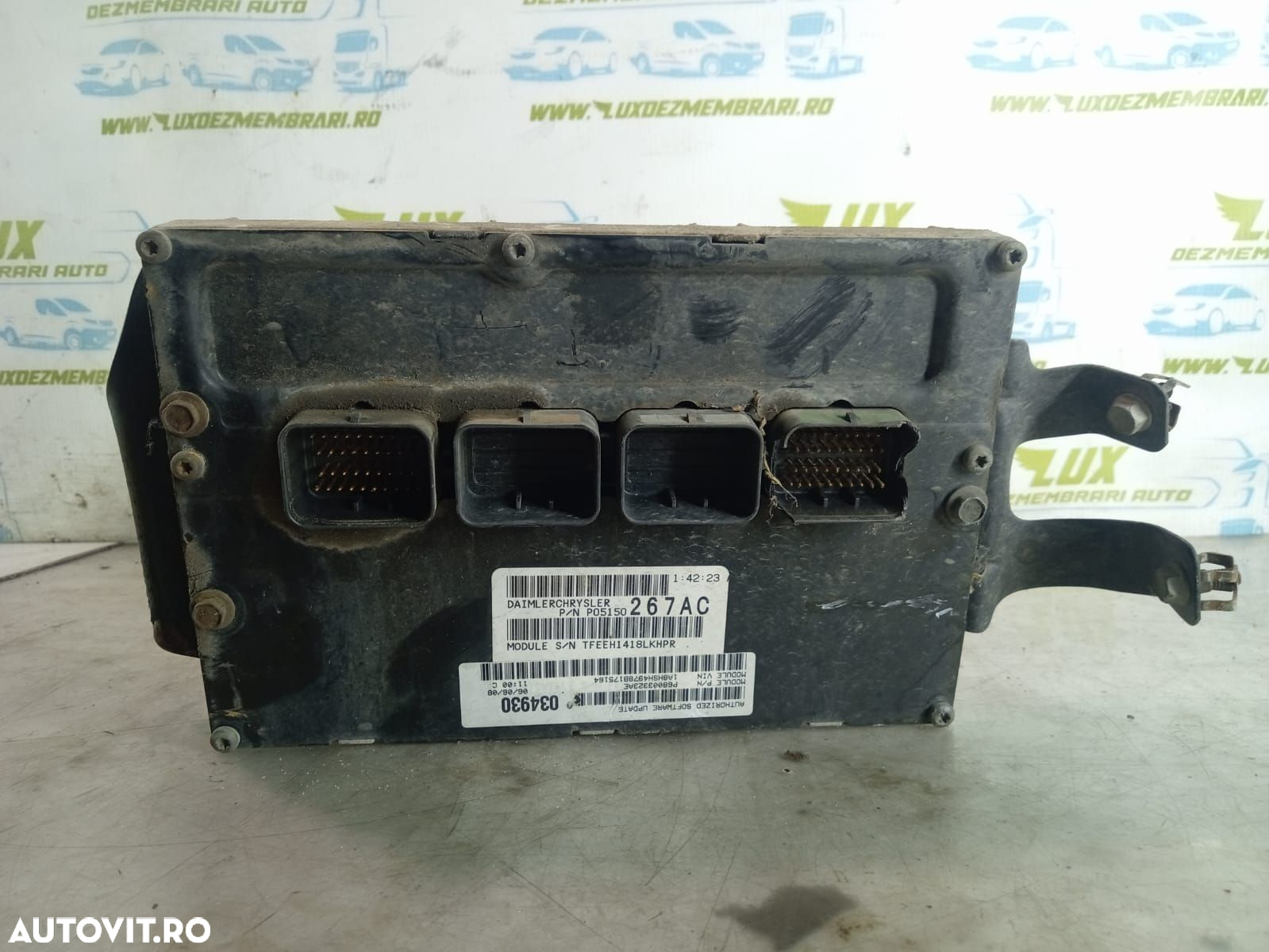 Calculator motor p05150267ac Chrysler Voyager 5 [2007 - 2011] 2.8 crd - 3