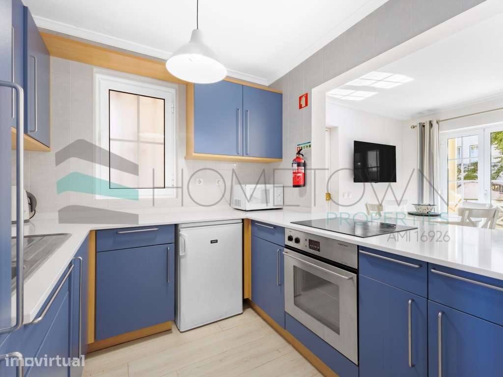 Apartamento T2 com amplo terraço na cobertura e vistas para o mar e... - Grande imagem: 3/32
