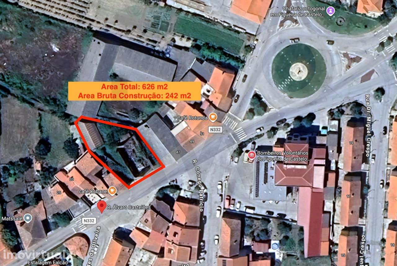 Moradia em Ruína no centro de Figueira Castelo Rodrigo em Área de Reab - Grande imagem: 5/18