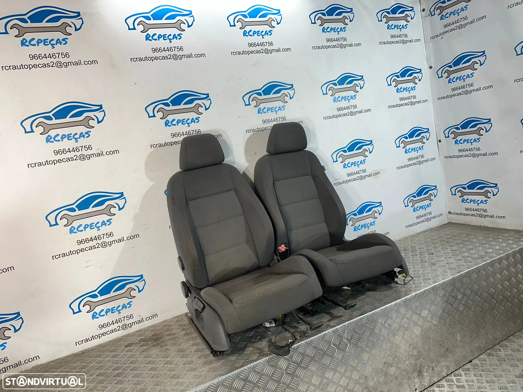 .Conjunto Bancos Tecido Volkswagen VW Golf 5 Mk5 V 5 portas 2004 a 2009 - 6