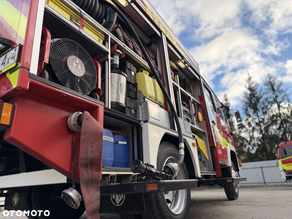 MAN Straż pożarna, Pojazd pożarniczy, Wóz strażacki, MAN L80 średni GBA 4x4 CNBOP, 2200l wody, reduktor, - 10