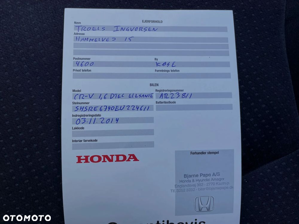 Honda CR-V 1.6i DTEC 2WD City Edition - 33