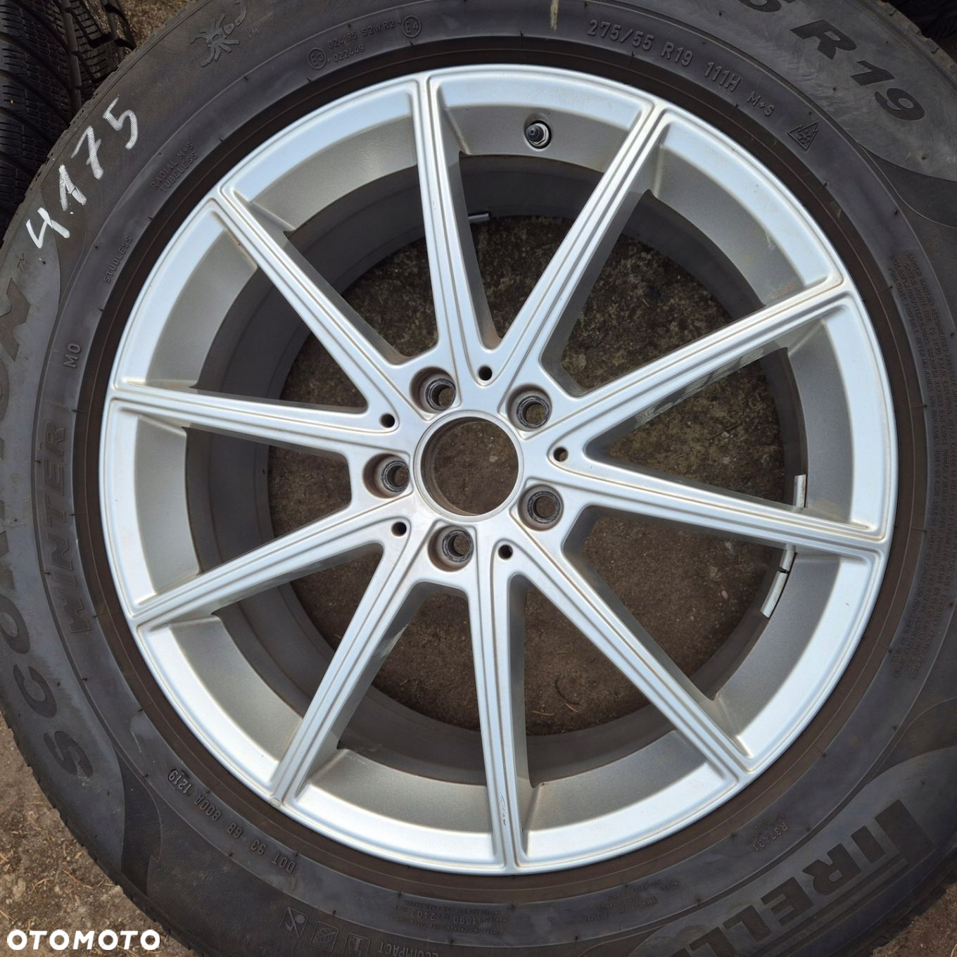 ZIMA KOŁA 20 ORYGINAŁ MERCEDES GLS GLE W167 275/55 R19 IDEALNE CZUJNIKI - 2