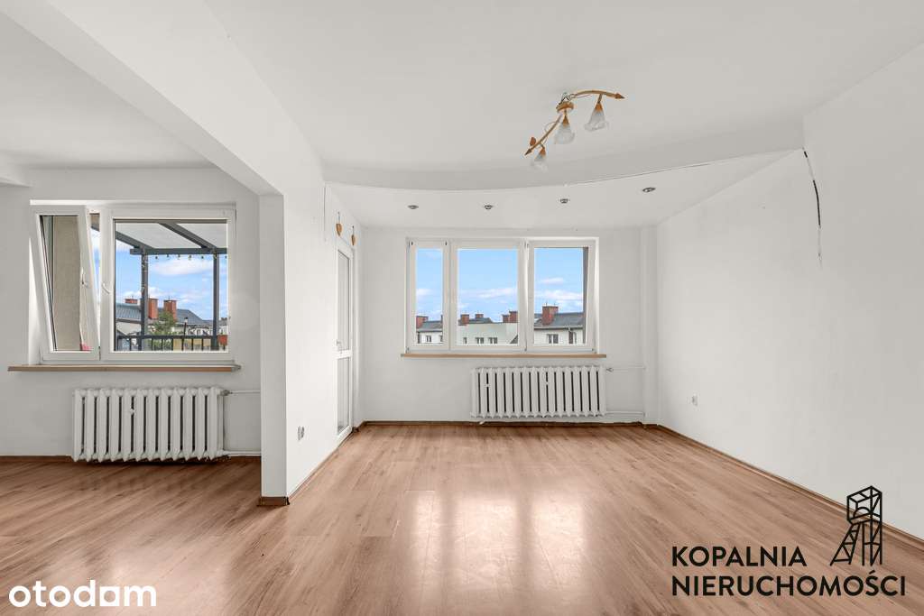 3 pokoje, Balkon, CO miejskie, ul. Gwarecka.
