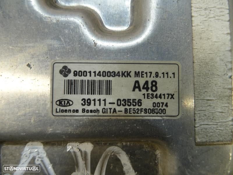 Centralina De Motor Kia Picanto (Ta)  3911103556 / 9001140034Kk / Be52 - 4