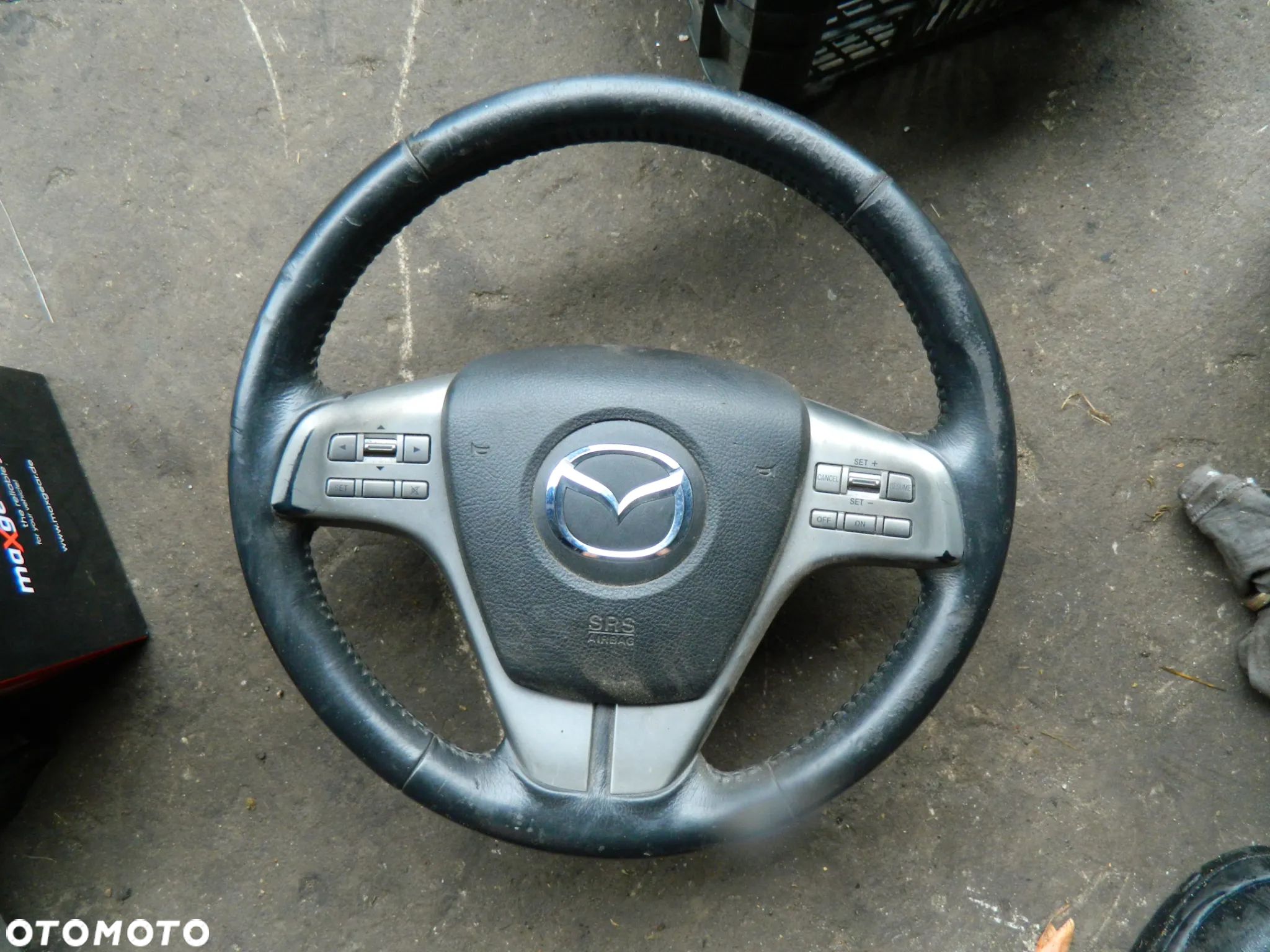 Mazda 6 07-13 Kierownica Skóra Airbag Multifunkcja - 1