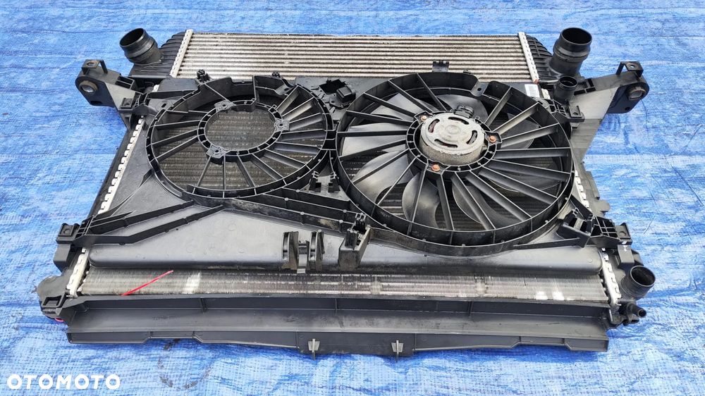 CHŁODNICA WODY INTERCOOLER WENTYLATOR BEZ KLIMY KOMPLET ZESTAW CHŁODNIC RENAULT MASTER III 3 OPEL MOVANO B NISSAN NV400 2.3 DCI - 7