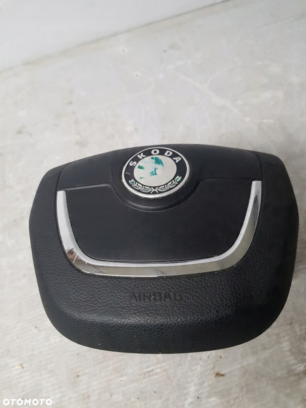 SKODA SUPERB 2 II 08-12r PODUSZKA AIRBAG KIEROWCY 1Z0880201AQ - 2