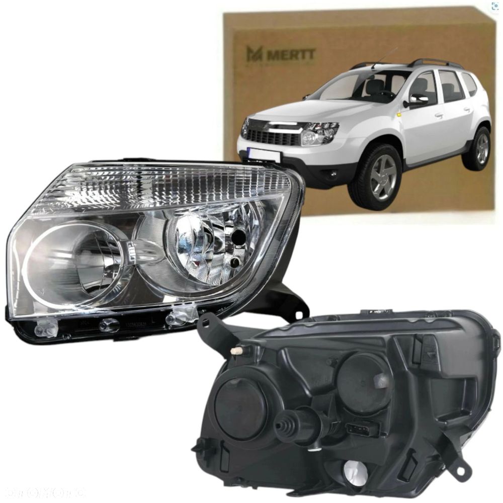 REFLEKTOR LAMPA PRZEDNIA LEWA H1 H7 250602589R DACIA DUSTER HS 2010-2013 - 5