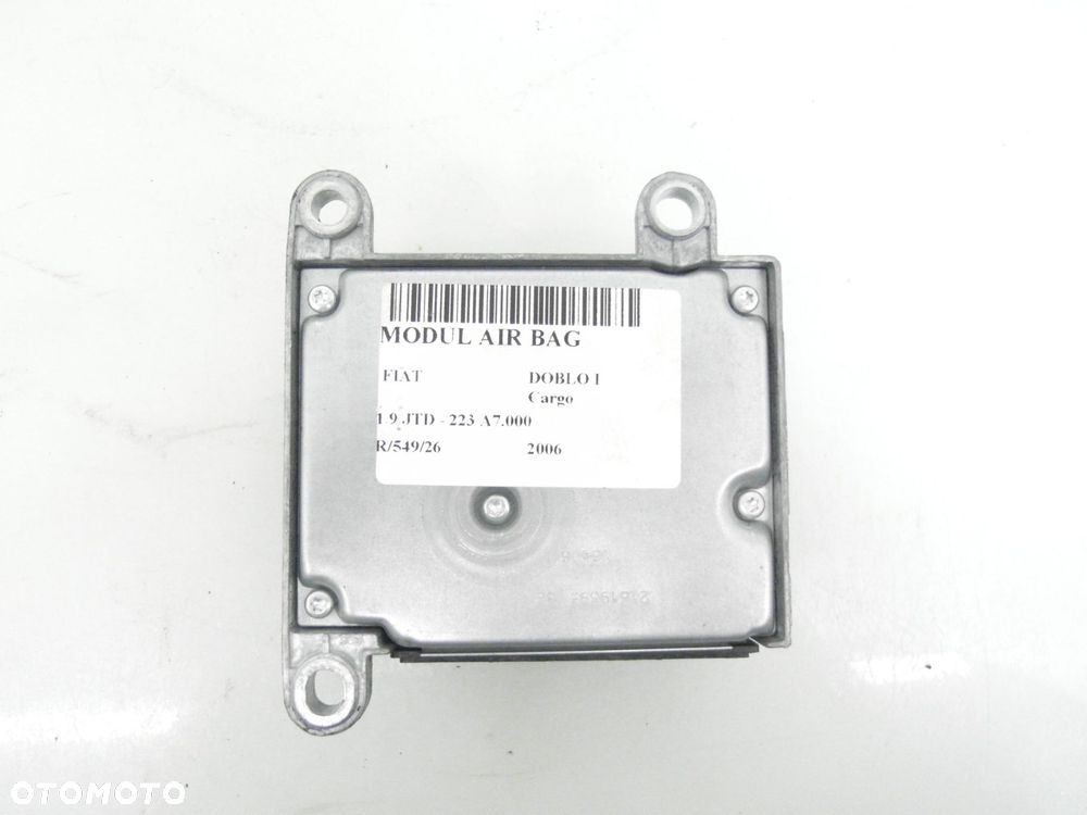 MODUŁ AIRBAG FIAT DOBLO I 608673600 - 3