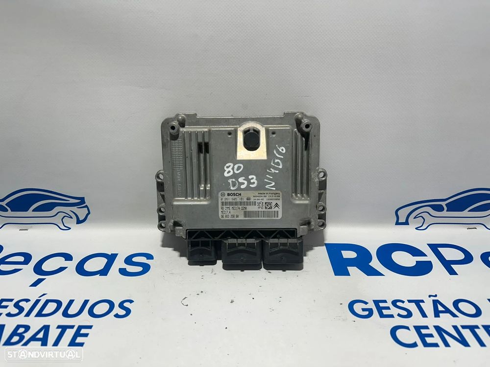.Centralina Motor Bosch Original PSA Peugeot Citroen DS 1.6i THP 9666325680 0261S05191 2009 - 2016