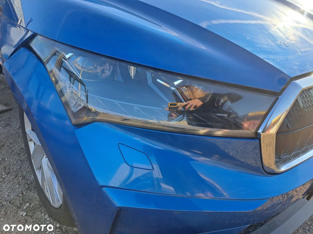 PRZÓD LAMPA LEWA PRAWA KOMPLET CHŁODNIC PAS PRZEDNI BELKA POD ZDERZAK SKODA ENYAQ IV 2022 - 11