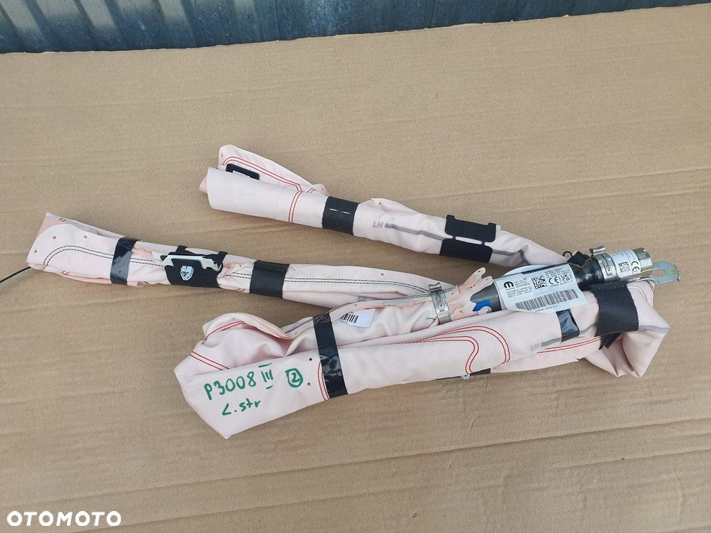 Peugeot 3008 III 2024- kurtyna lewa air bag ROOF 9839928880 - 1