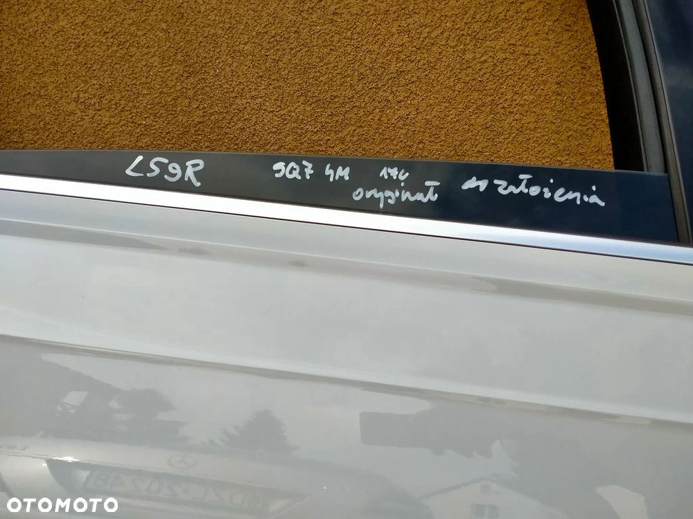 Audi Q7 4M S-Line / LS9R / Drzwi Tył Prawy Tylne Prawe / ORYGINAŁ do założenia ! - 5
