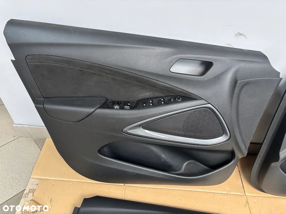 OPEL CROSSLAND X KOMPLET TAPICERKA BOCZNA DRZWI TYŁ PRZÓD ALCANTARA EU - 4