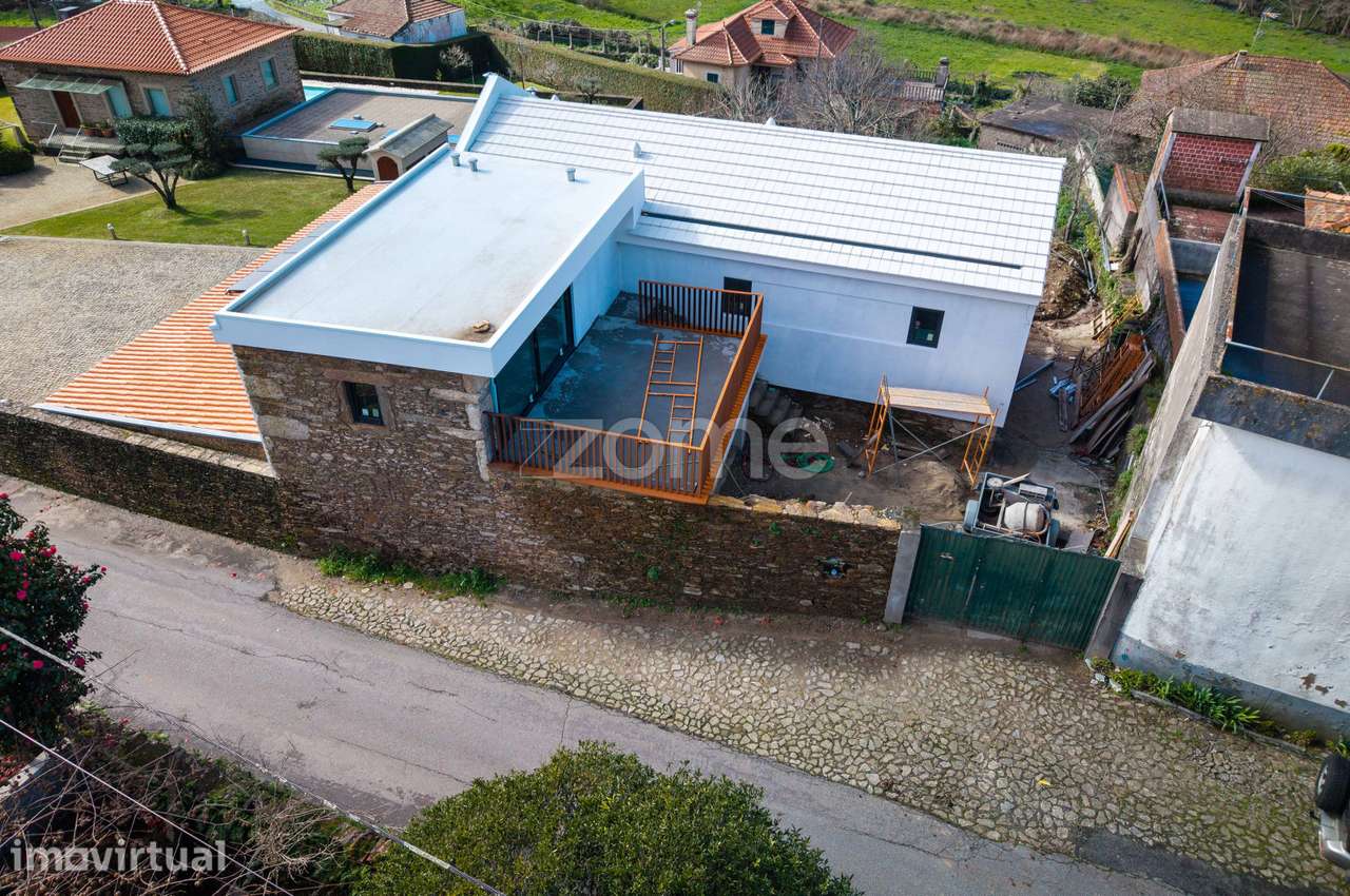 Moradia T4, Contemporânea, Piscina, Garagem, Venade |Chave na mão - Grande imagem: 2/29