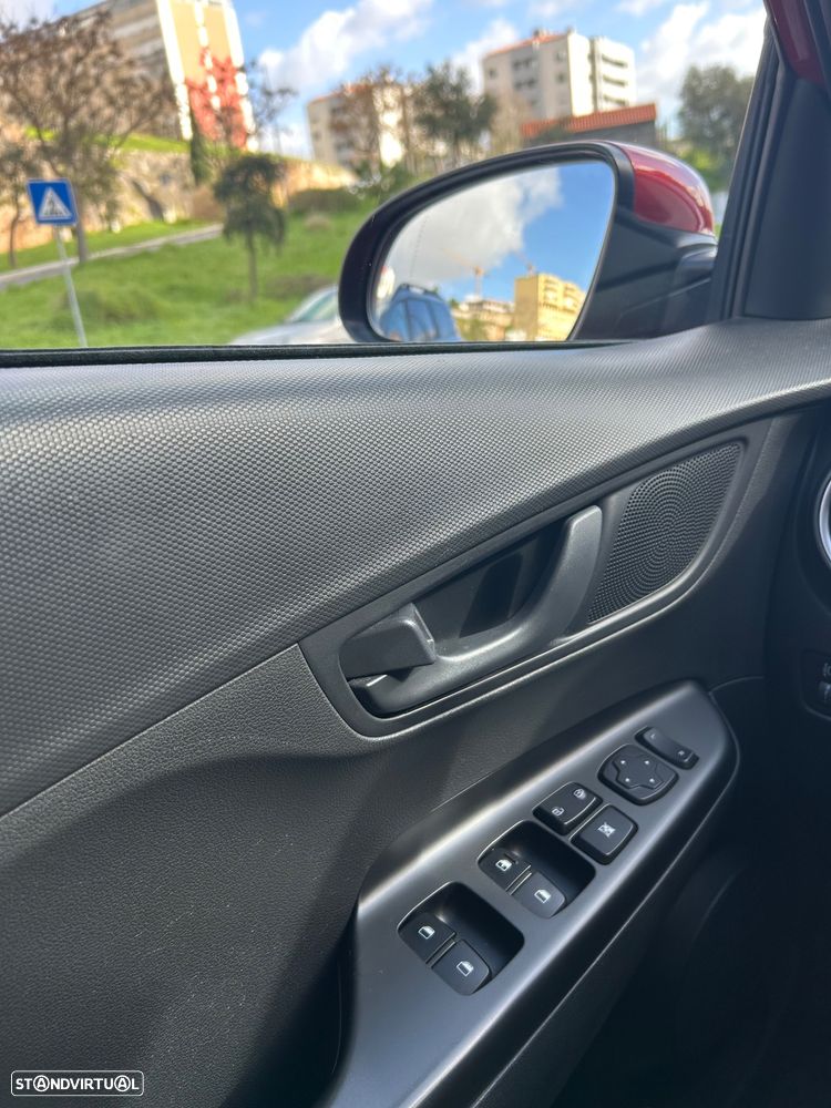 Hyundai Kauai 1.0 T-GDi Pele/Tecido Vermelho - 8