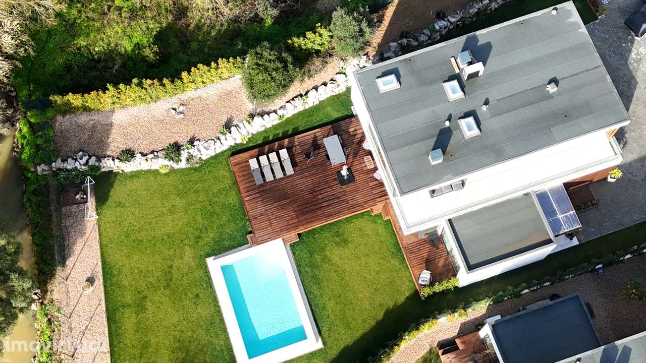 Moradia T4 lote de 1360m2 piscina Abrunheira Sintra - Grande imagem: 2/49