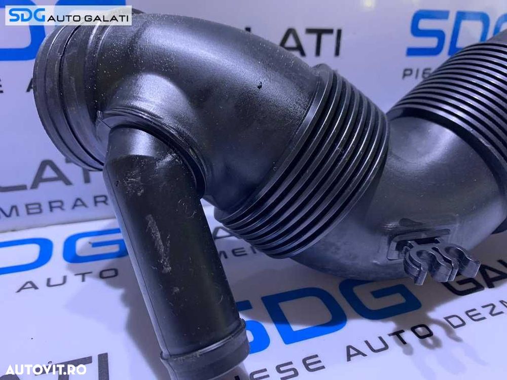 Tub Tubulatura Furtun Conducta Admisie Aer VW Jetta 1.9 TDI BLS / 1.6 TDI CAYC CAYB 2005 -  2018  Cod 3C0129654M - 2