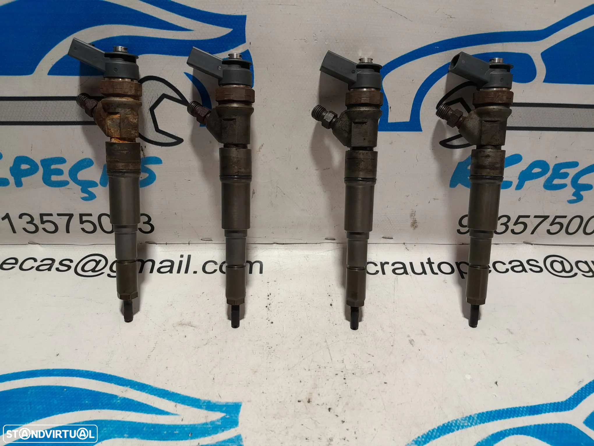 INJETOR INJETORES INJECTOR INJECTORES  BMW SERIE 1 E87 118D 122CV M47 D20 M47D20 204D4 - 2