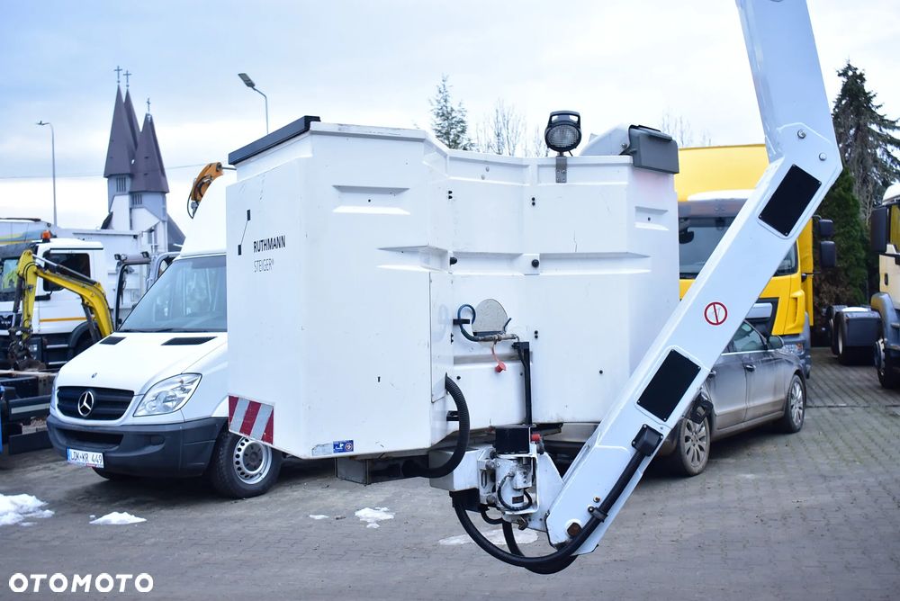 Mercedes-Benz Vario 816 / Euro 5/ 4x4/ Zwyżka/ Podnośnik koszowy Ruthmann TB 220/ 22 m. / Steiger/ Hubarbeitsbühne/ Reduktor ! / Sprowadzony z Niemiec/ Stan Perfekcyjny ! - 25