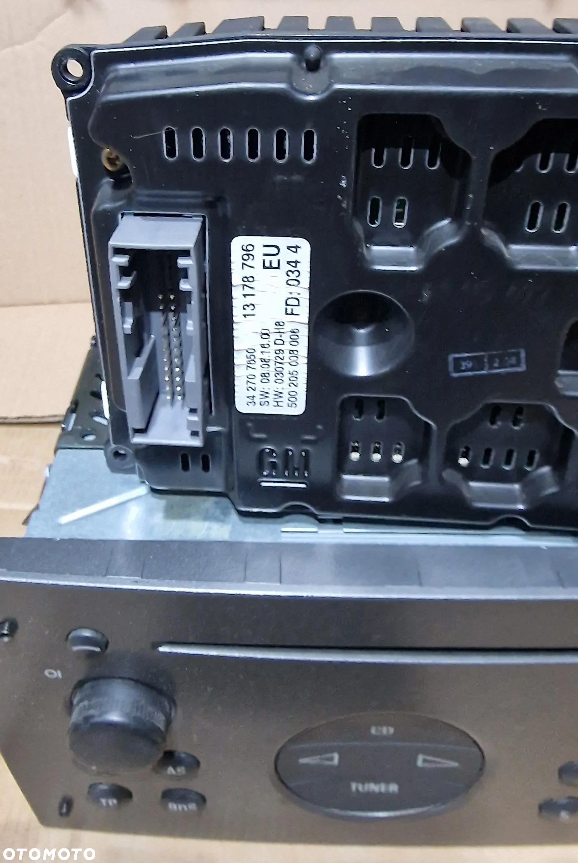 RADIO + WYŚWIETLACZ CDR 2005 SIEMENS 13138245 13178796  OPEL VECTRA C - 10