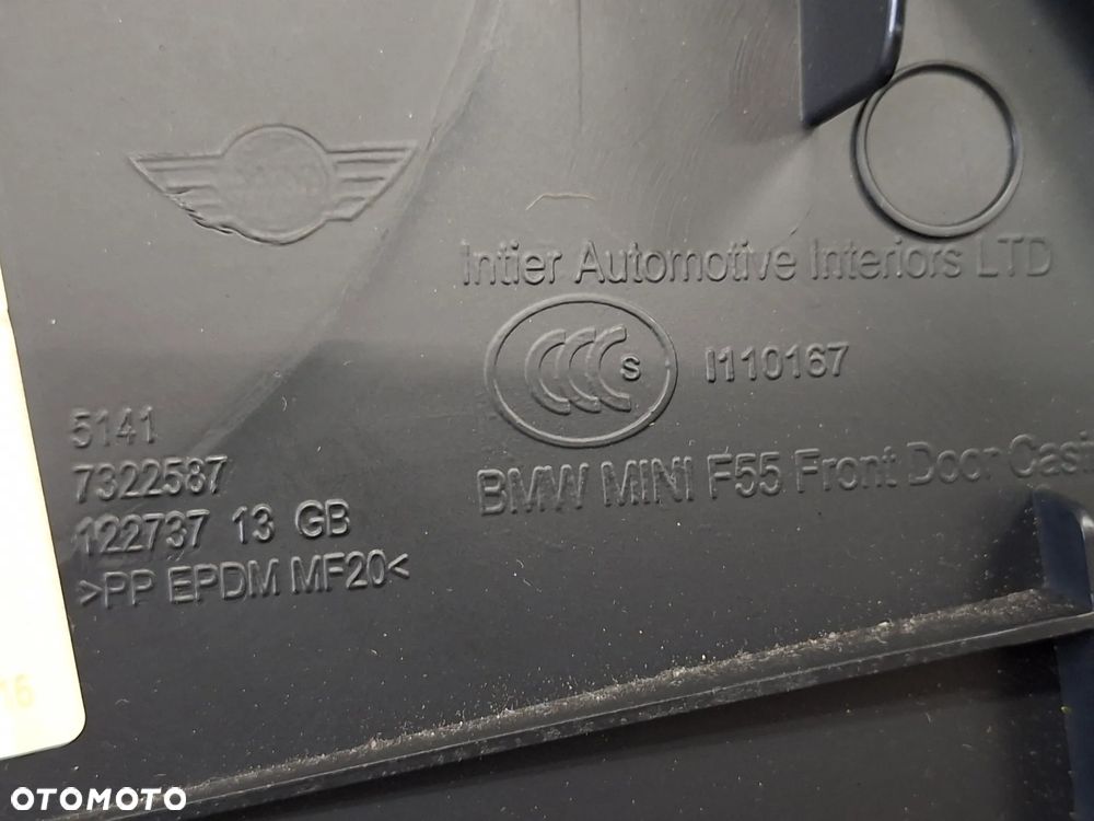 MINI Cooper F55 Boczki drzwi przód tył komplet - 10