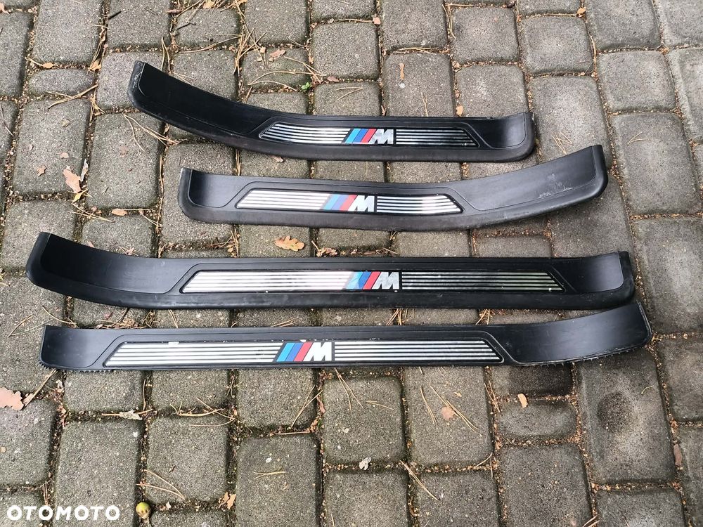 Listwy progowe wewnętrzne nakładki BMW E39 sedan kombi Mpakiet - 1