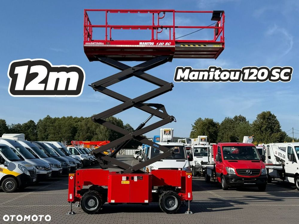 Manitou 120 SC Platforma robocza 12m Rozsuwany Kosz - 2