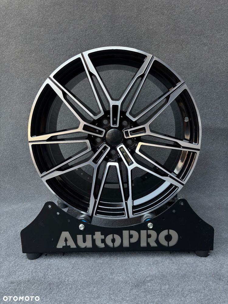 NOWE alufelgi M pakiet 5x112 19 felgi 8j ET25 i 9J ET35 BMW seria 3 G20 G22 G30 G31 F44 G22 G23 G32 F39 G60 G01 X1 F48 G42 X2 U06 Active Tourer Z4 G29 xDrive jak Styling 930 czarne Japan Racing Carbonado - 1