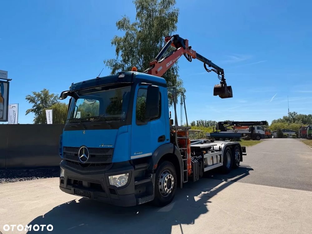 Mercedes-Benz ANTOS 2533 6x2 + HDS ATLAS sterowany pilotem | EURO 6 | 144 000 KM - 6