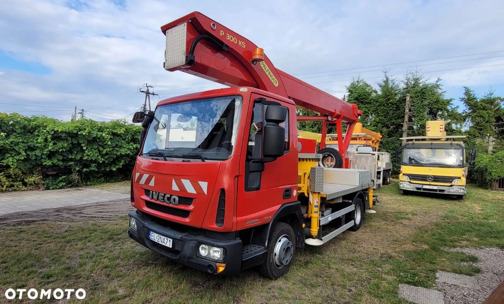 Iveco podnośnik koszowy 30 m Palfinger P300 KS Wumag WT zwyżka Ruthmann Bison TKA - 30