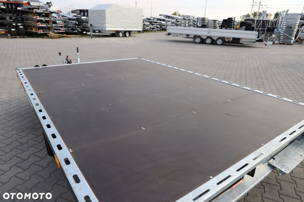 Inny Platforma FOOWEE 3.2x2.2 do transportu dwóch quadów, buggy DMC 1300kg, Podjazdy 2.4m alu - 15