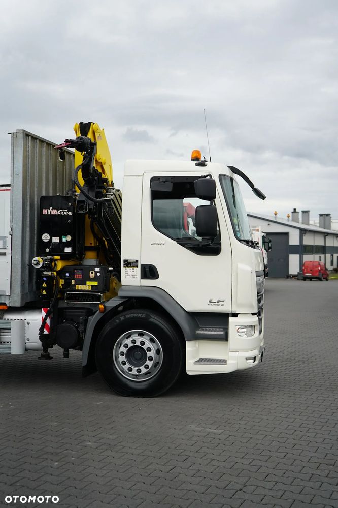 DAF LF / 250 / SKRZYNIOWY + HDS / HYVA HB-150 / PILOT / ROTATOR - 28