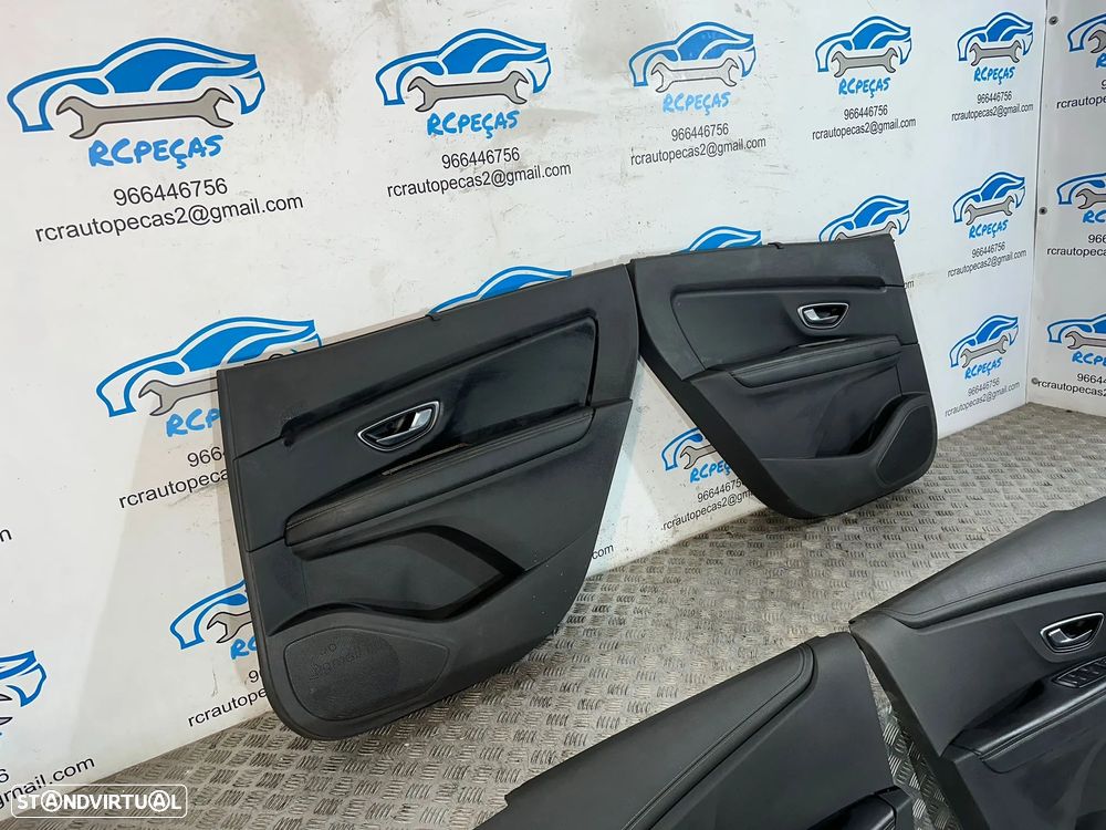 .Conjunto Quartelas Frente Frontal Tras Traseira Original Com Cortinas Renault Scenic 4 2016 - 2022 - 8