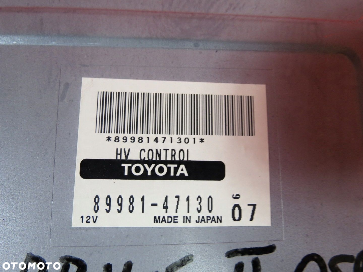 TOYOTA PRIUS II W20 1.5 03-09 STEROWNIK MODUŁ HV - 2