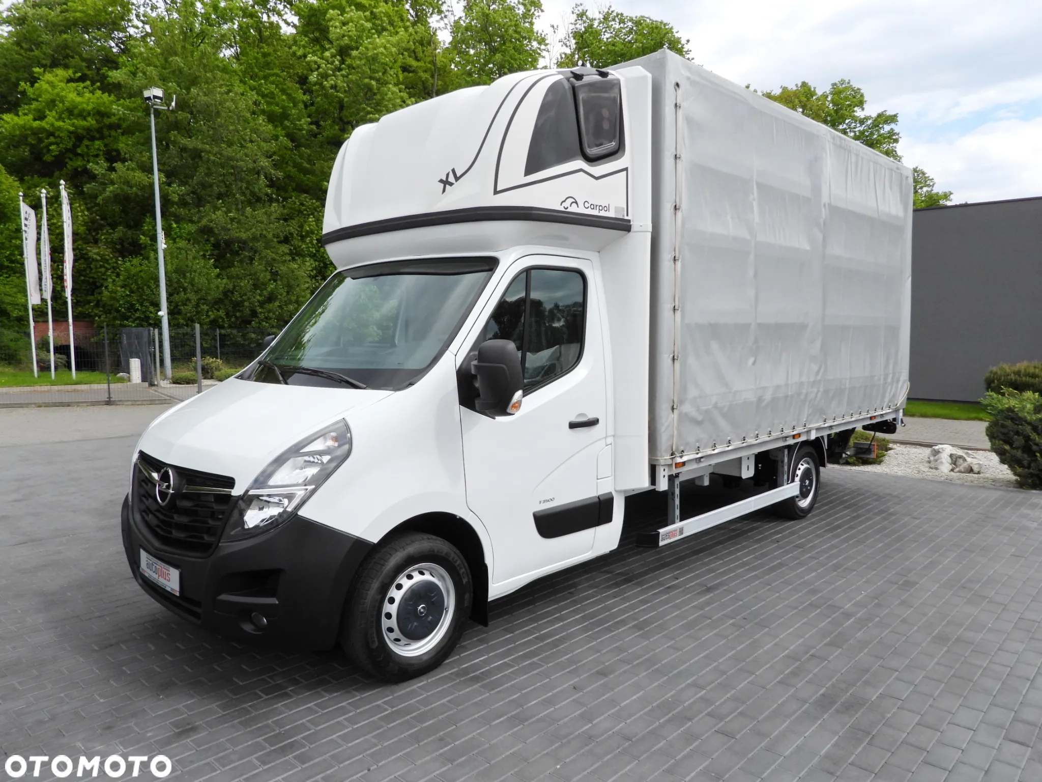 Opel MOVANO  PLANDEKA WINDA 9 PALET WEBASTO TEMPOMAT LEDY PNEUMATYKA KLIMATYZACJA 165KM [ 218790 ] - 7