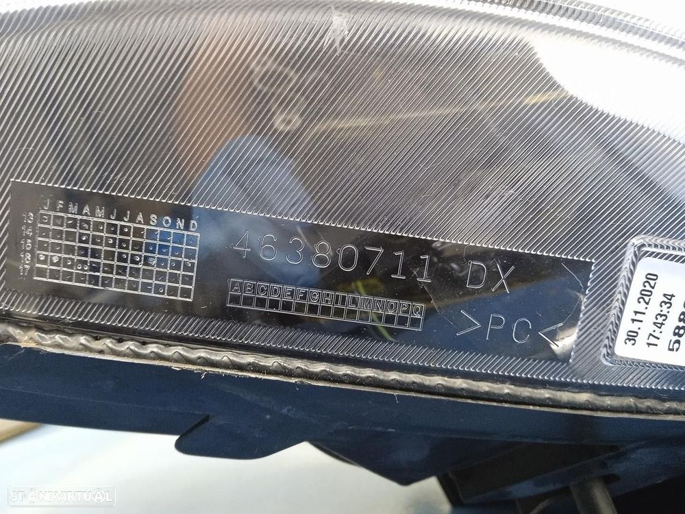 FAROL DIREITO FIAT DOBLO FURGÃO/BREAK FAMILIAR 2010 -46380711 - 1