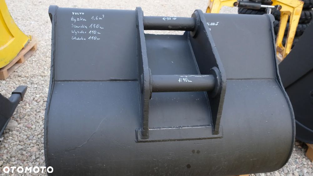łyżka do koparki 1.6m3 mocowanie  miller volvo Jcb Cat inne - 11